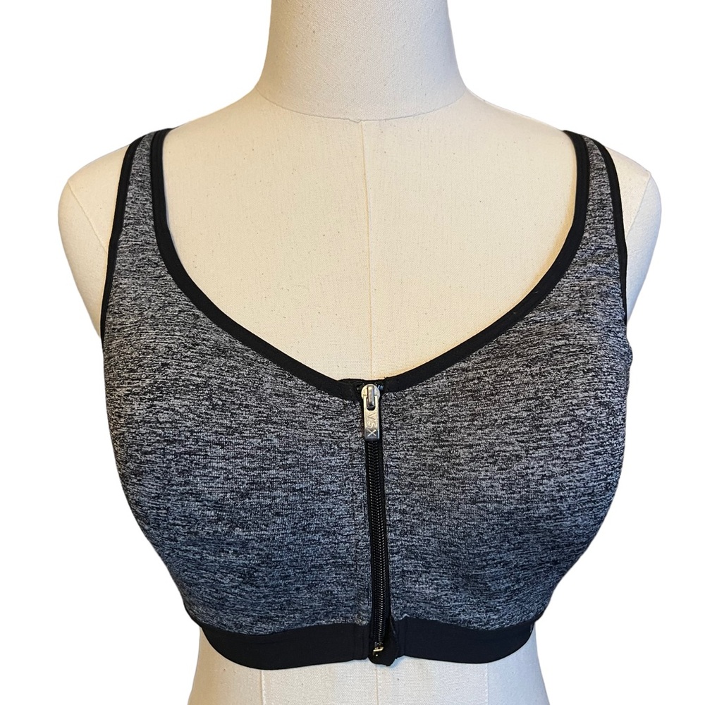 VSX Victoria’s Secret Gray/Black 34DD Maximum Support Bra
